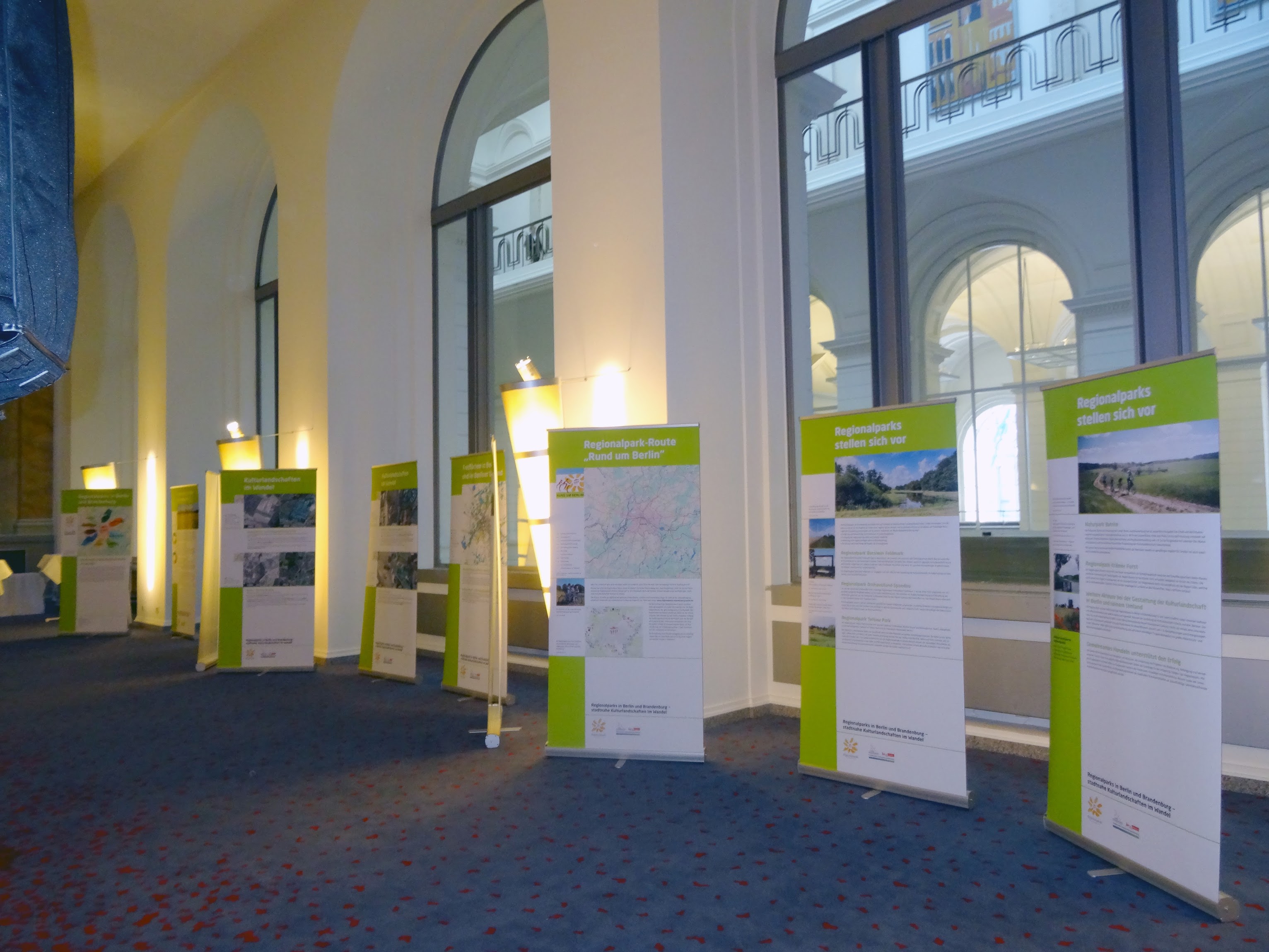 Wanderausstellung Regionalparks